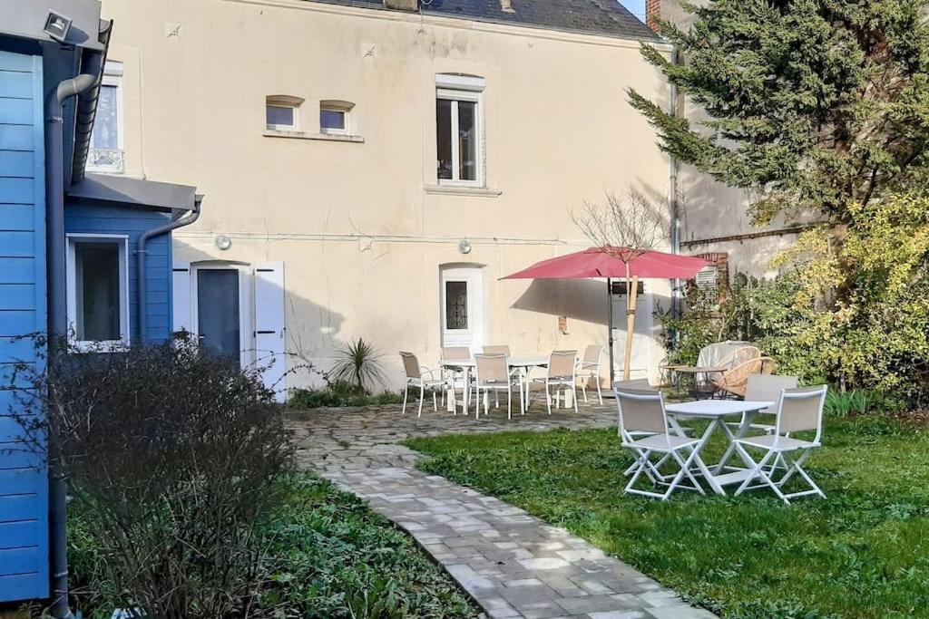 Maison Spacieuse 50 M De La Plage Ouistreham Exterior photo